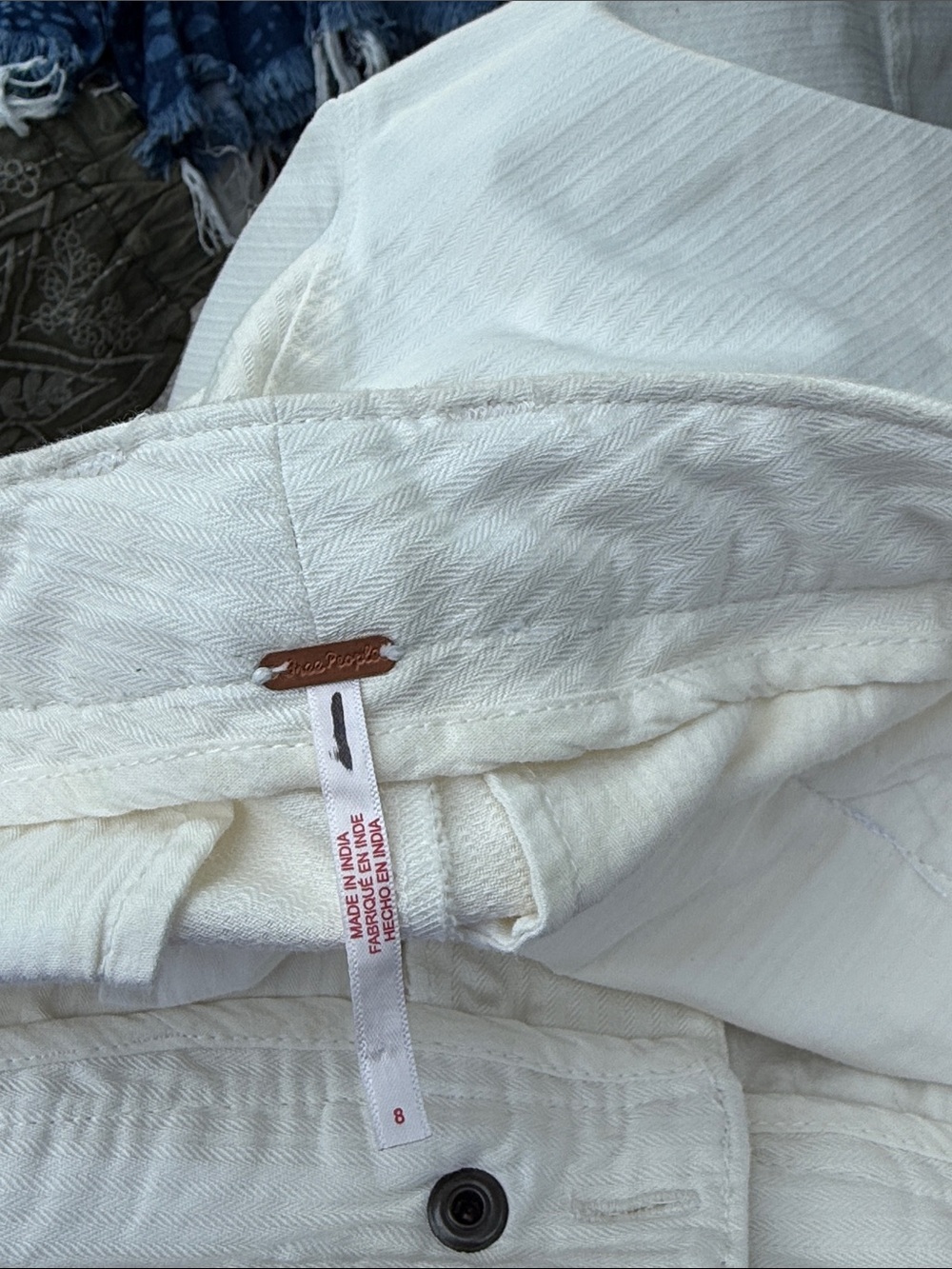 NWOT Free People Riverside Bermuda Shorts $98 MSRP - Picture 9 of 9